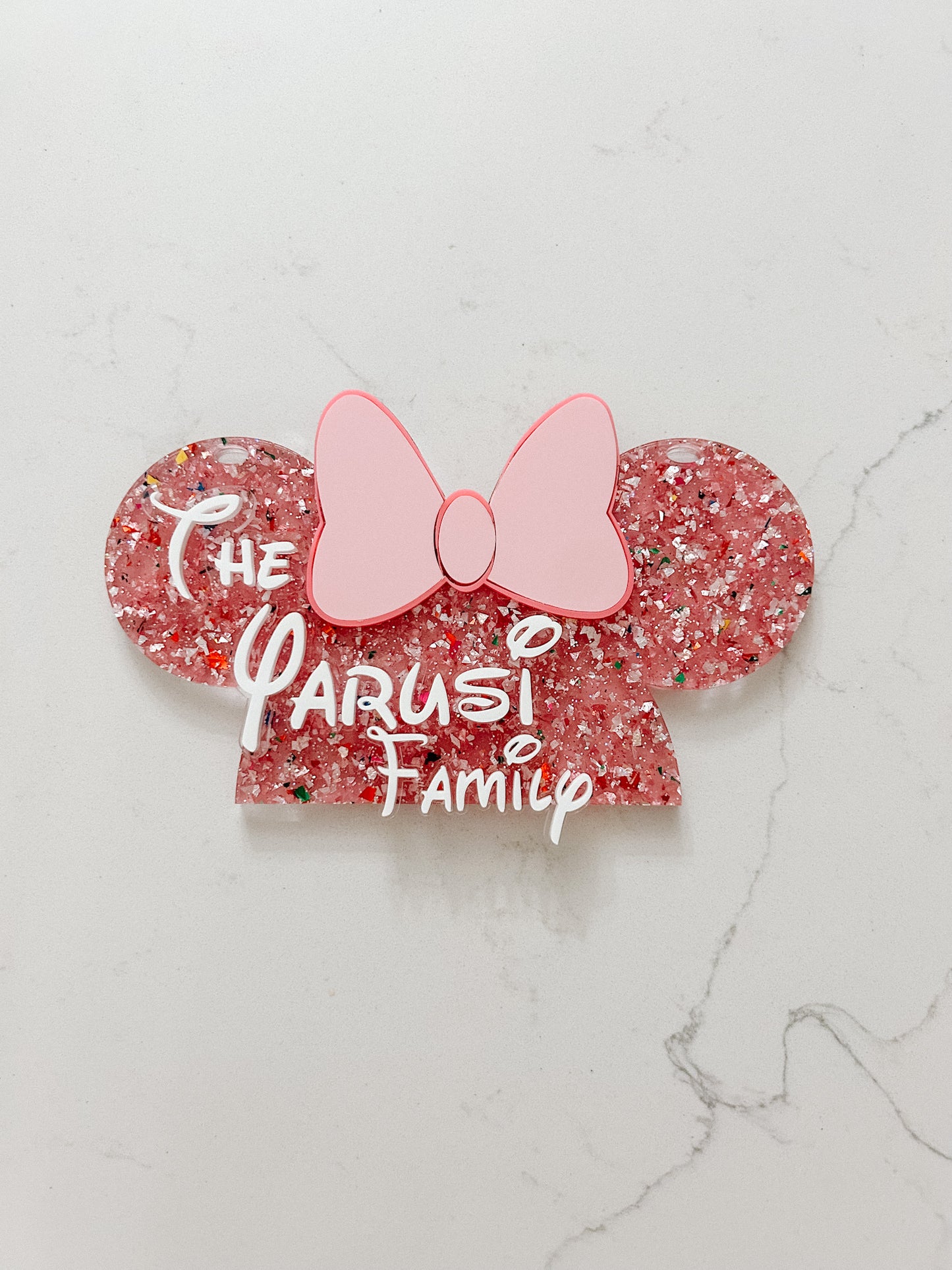 Patterned - Mickey & Minnie - Stroller Tag
