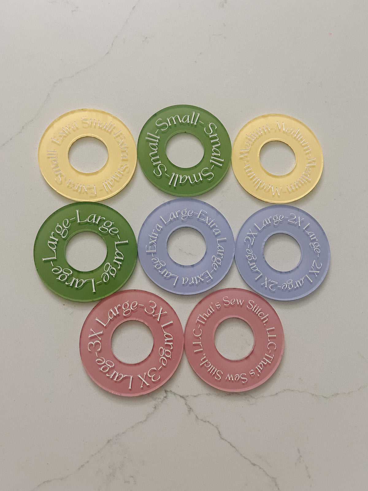 Round Size Dividers - Small - 3X Large