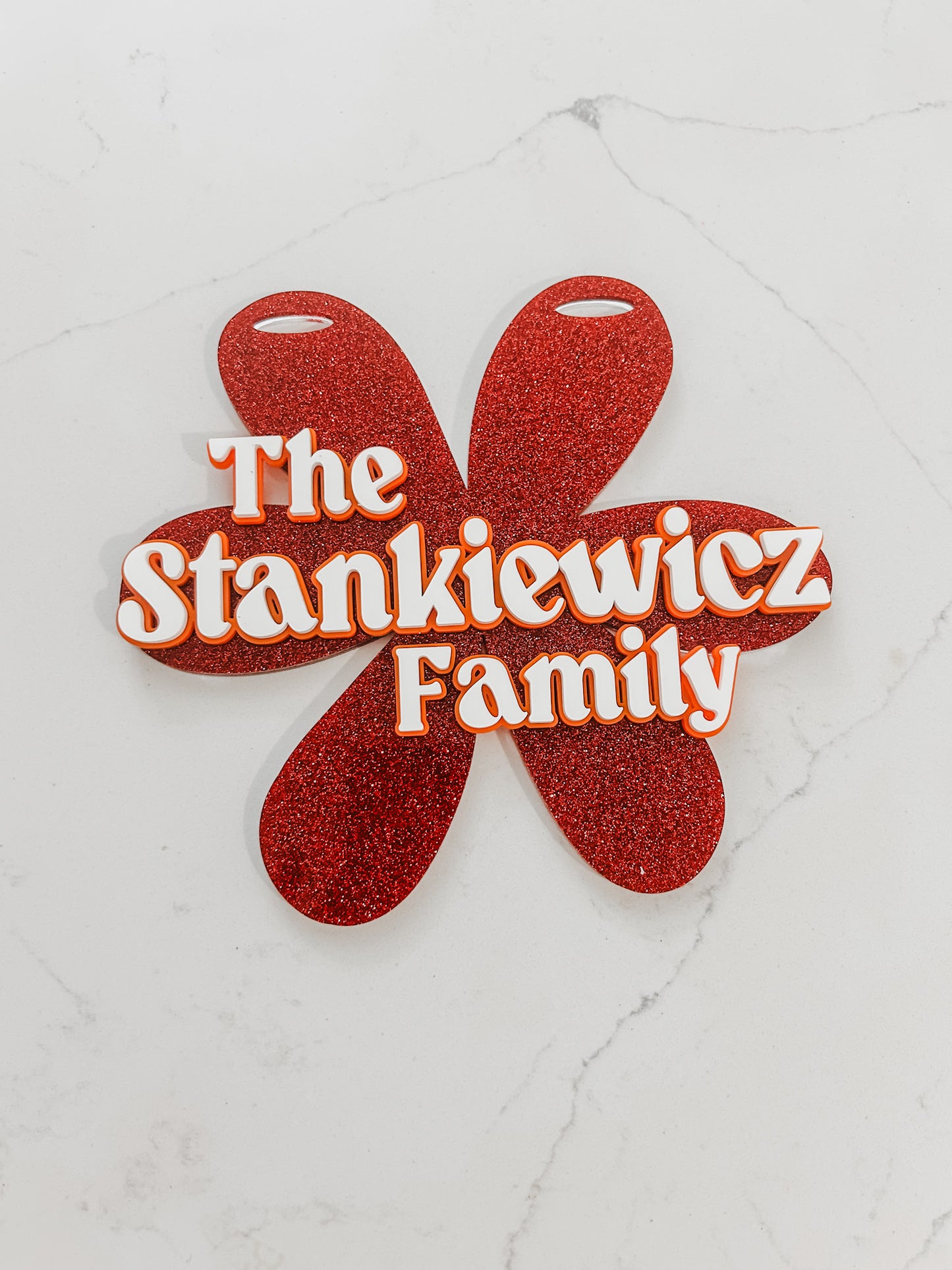 Flower - Stroller Tag