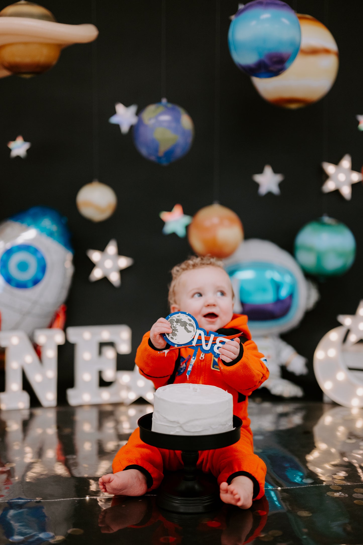 Space / NASA - One - Cake Topper