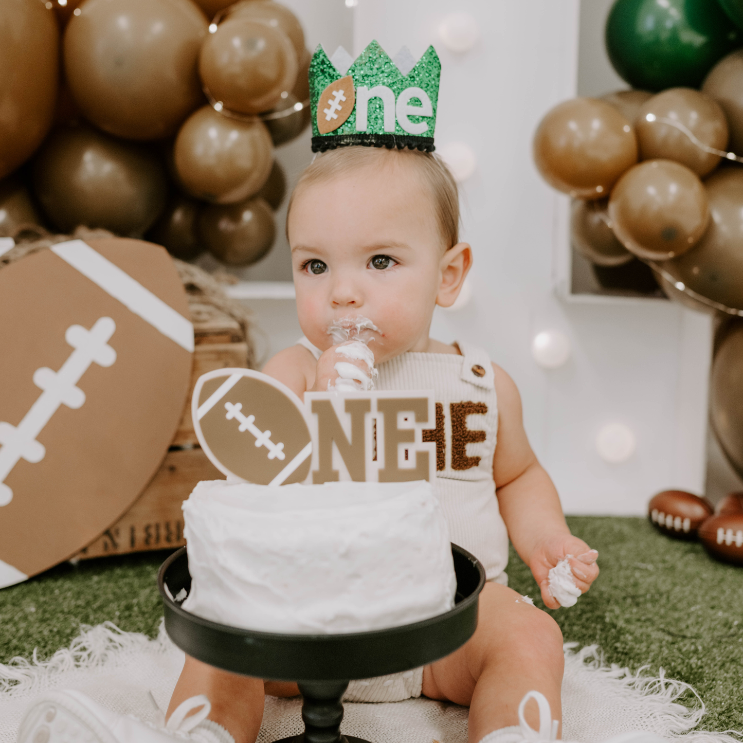 Football - ONE - Cake Topper